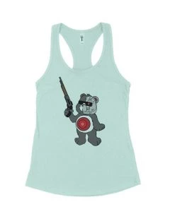 Arm The Animals Tank Tops Women's | B-800 Judgement Bear | Ideal Tank Top