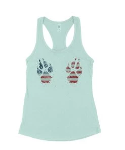 Arm The Animals Women's | 4th Of July Paw-sive Aggressive | Ideal Tank Top