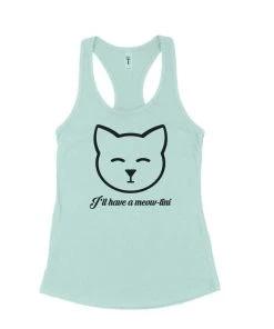 Arm The Animals Women's | Meow-Tini | Ideal Tank Top Tank Tops