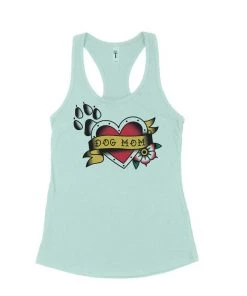 Arm The Animals Women's | Tattoo Dog Mom | Ideal Tank Top Tank Tops