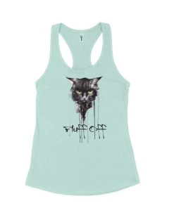 Arm The Animals Women's | Fluff Off | Ideal Tank Top