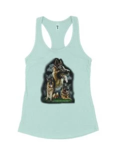 Arm The Animals Women's | German Shepard | Ideal Tank Top