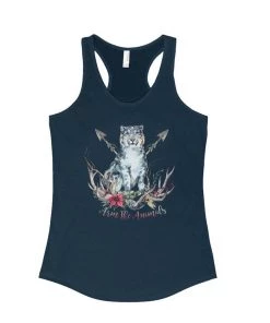 Arm The Animals Tank Tops Women's | Ridgeline Snow Leopard | Ideal Tank Top
