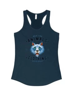 Arm The Animals Women's | Varsity Wolf | Ideal Tank Top Tank Tops