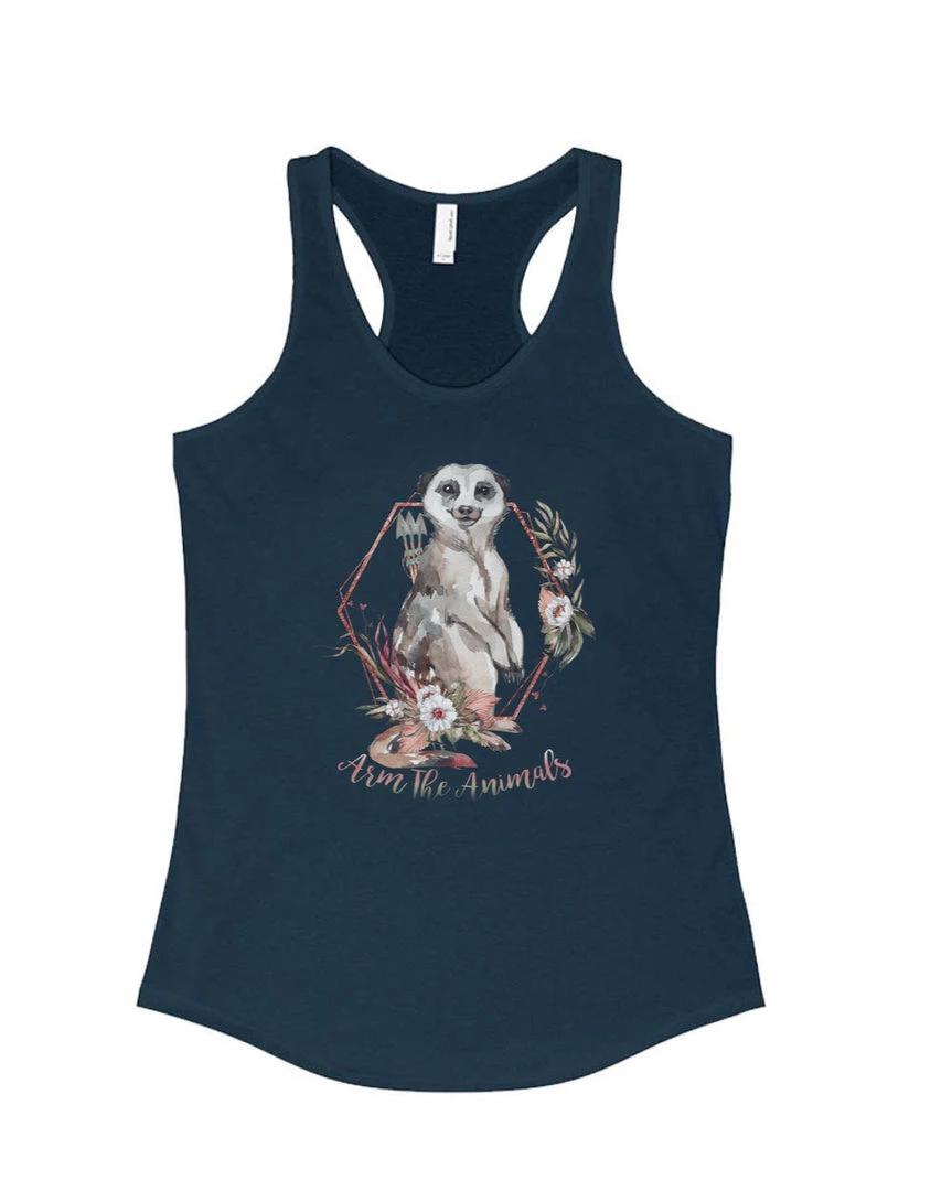 Arm The Animals Tank Tops Women's | Ridgeline Meerkat | Ideal Tank Top