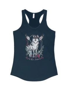 Arm The Animals Women's | Ridgeline Wolf | Ideal Tank Top Tank Tops