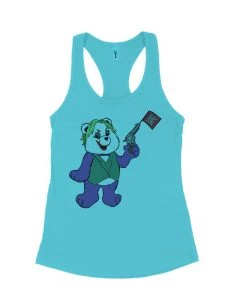 Arm The Animals Women's | Clown-Bear | Ideal Tank Top Tank Tops