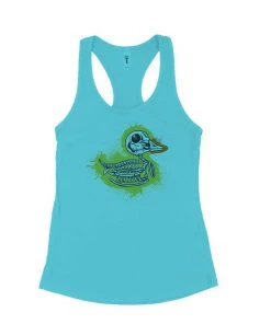 Arm The Animals Women's | Bad To The Bone Duck | Ideal Tank Top