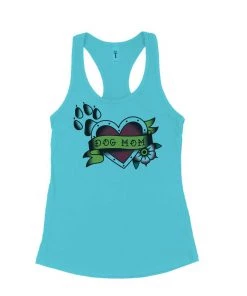 Arm The Animals Women's | Tattoo Dog Mom | Ideal Tank Top Tank Tops