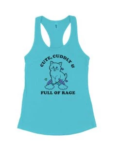 Arm The Animals Tank Tops Women's | Rage Kitty | Ideal Tank Top