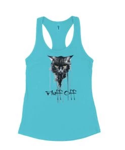 Arm The Animals Women's | Fluff Off | Ideal Tank Top