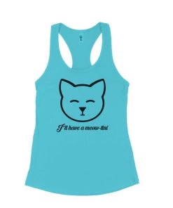 Arm The Animals Women's | Meow-Tini | Ideal Tank Top Tank Tops