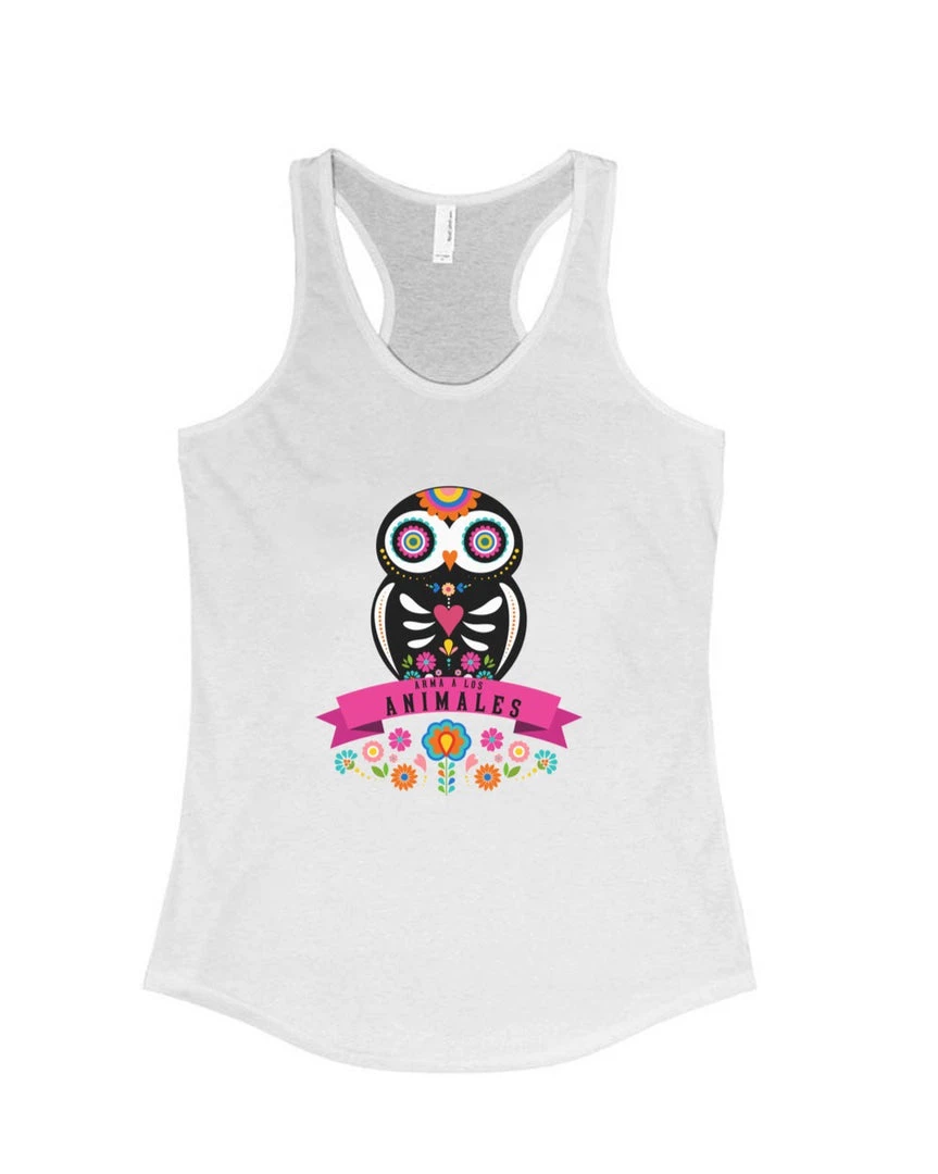 Arm The Animals Tank Tops Women's | Owl Alebrije | Ideal Tank Top