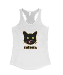 Cats With Their Tongues Out Tank Tops Women's | Mlem | Tank Top