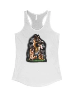Arm The Animals Women's | German Shepard | Ideal Tank Top