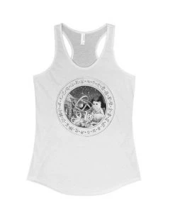 Gianluca Astronomer Cat Collection Women's | The Classical Chine Astronomer﻿ | Tank Top