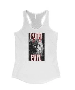Arm The Animals Women's | Purr Evil | Ideal Tank Top Tank Tops