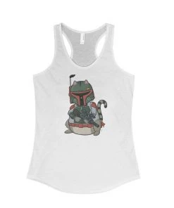 Pizza Cat Women's | Meowndalorian | Tank Top