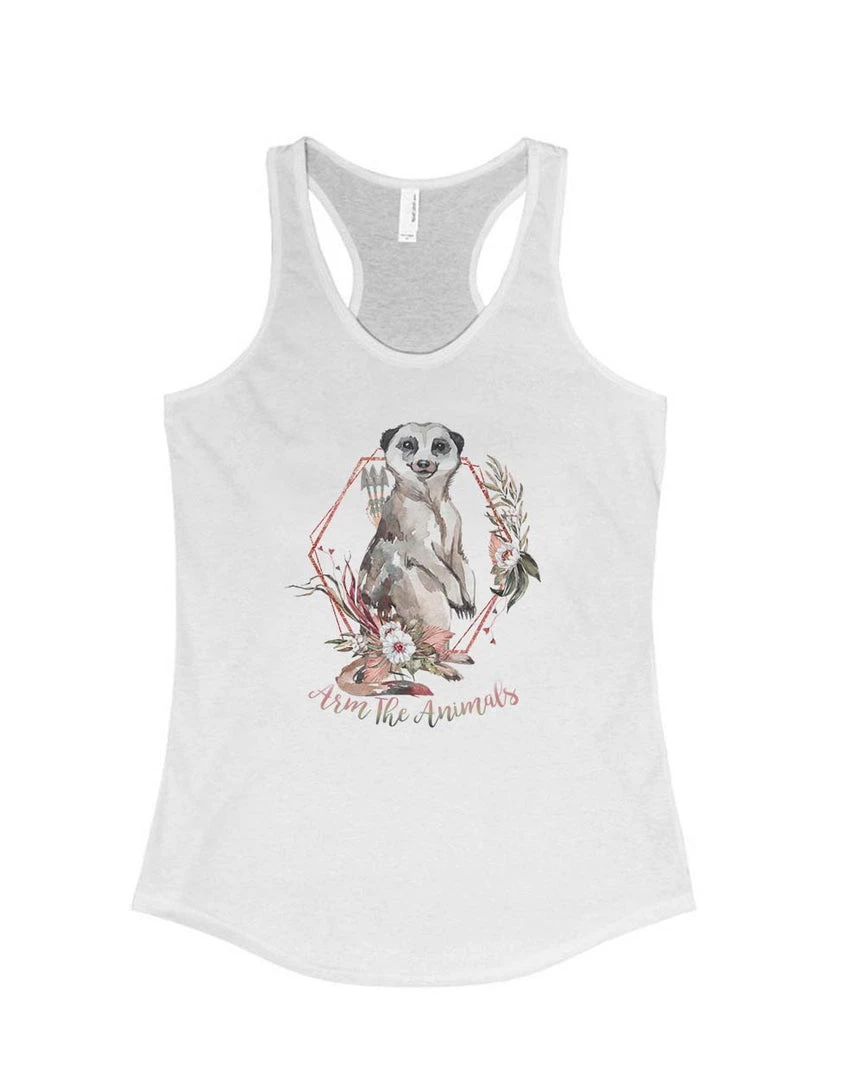 Arm The Animals Tank Tops Women's | Ridgeline Meerkat | Ideal Tank Top
