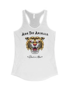 Arm The Animals Women's | Tattoo Tiger | Ideal Tank Top Tank Tops
