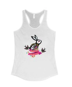 Arm The Animals Tank Tops Women's | Bunny Alebrije | Ideal Tank Top