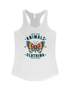 Arm The Animals Women's | Varsity Butterfly | Ideal Tank Top