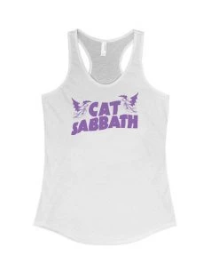 Brutal Kittens Women's | Cat Sabbath Purple | Tank Top
