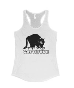 Arm The Animals Women's | Cat-titude | Ideal Tank Top