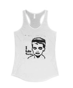 Arm The Animals Women's | I Like Turtles | Ideal Tank Top Tank Tops