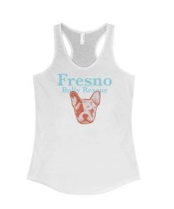 Women's | Fresno Bully Rescue Frenchie Logo | Tank Top