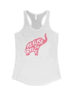 WLSOS Women's | Refuse To Ride | Tank Top Wildlife SOS