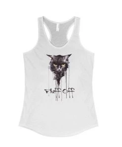 Arm The Animals Women's | Fluff Off | Ideal Tank Top