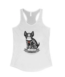 Arm The Animals Women's | Frenchie Alebrije | Ideal Tank Top Tank Tops