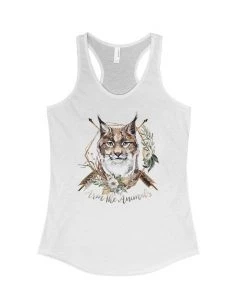 Arm The Animals Tank Tops Women's | Ridgeline Lynx | Ideal Tank Top
