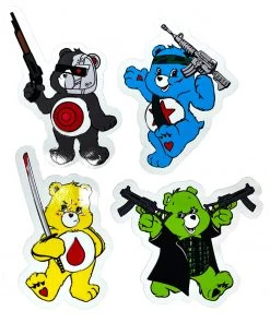 Arm The Animals Stickers | Killer Cub Club | 4mm UV Coated Die Cut Sticker Set