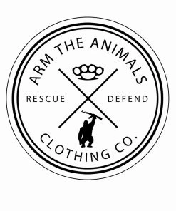 Arm The Animals BIG SALE - BOGO 50!!! Stickers | Rescue Knuckles Logo | Die Cut Sticker