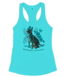Arm The Animals Women's | Take My Leash Not My Life | Ideal Tank Top Tank Tops
