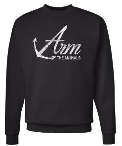 Arm The Animals Crewneck Sweatshirts Unisex | Armed Anchor | Crewneck Sweatshirt