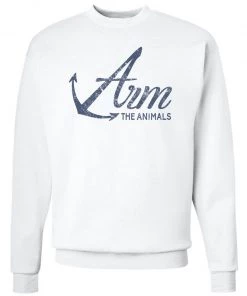 Arm The Animals Crewneck Sweatshirts Unisex | Armed Anchor | Crewneck Sweatshirt