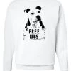 Arm The Animals Unisex | Free Hugs Pittie | Crewneck Sweatshirt