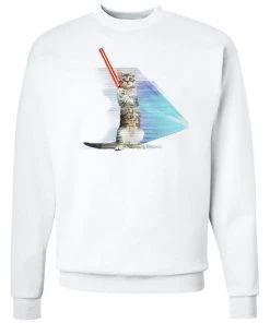 Arm The Animals Cat Designs Unisex | Hologram Battle Cat | Crewneck Sweatshirt