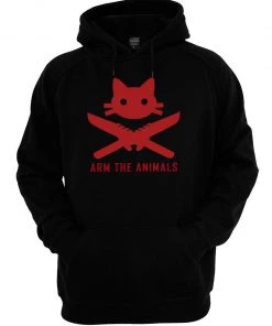 Arm The Animals Hoodies Unisex | 9 Lives 2 Lose Classic | Hoodie