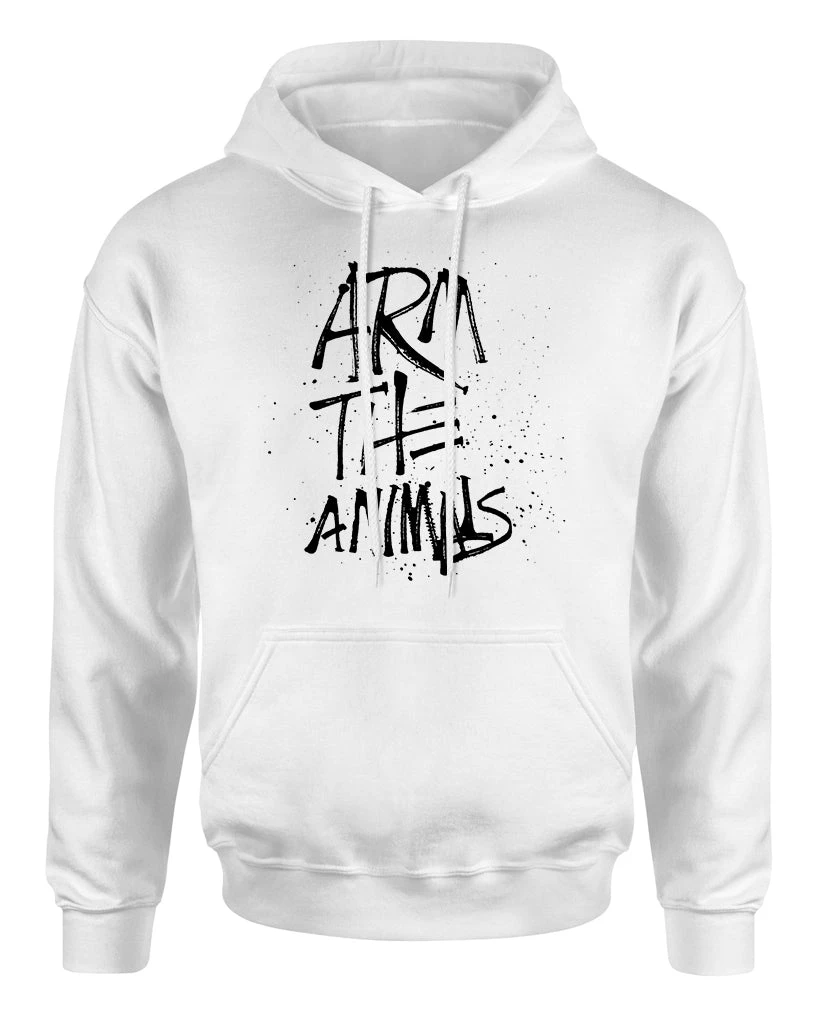 Arm The Animals Hoodies Unisex | ATA Splatter Logo | Hoodie