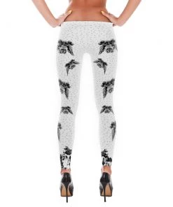 Printful Women's | Flower Crown Rabbit | Leggings