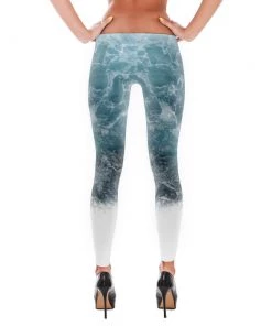 Printful Premium Leggings Women's | Waves | Leggings