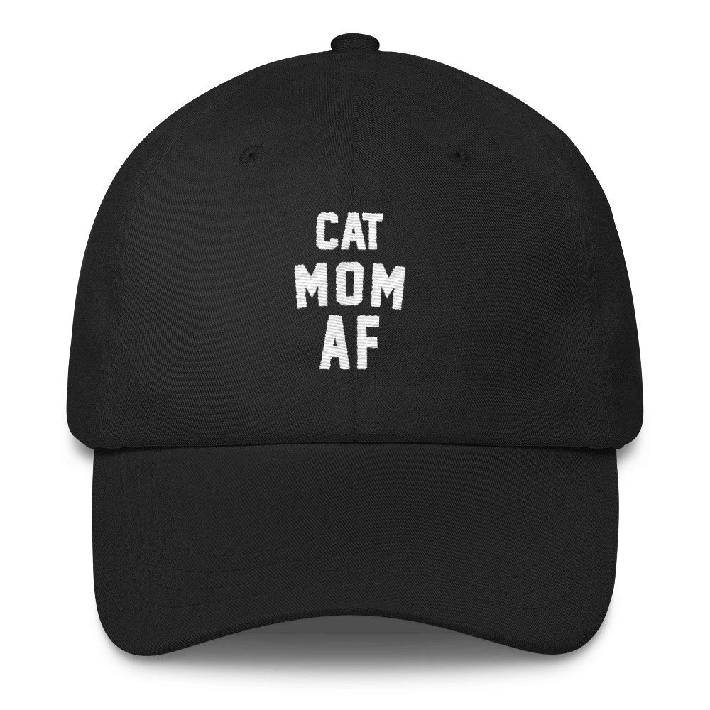 Printful Hat | Cat Mom AF | Classic Dad Cap