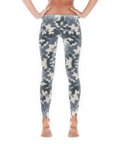 Printful Premium Leggings Women's | Ash Gray Camo | Leggings