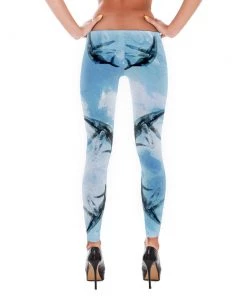 Printful Women's | Splashing Whales | Leggings Premium Leggings