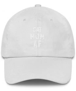 Printful Hat | Cat Mom AF | Classic Dad Cap