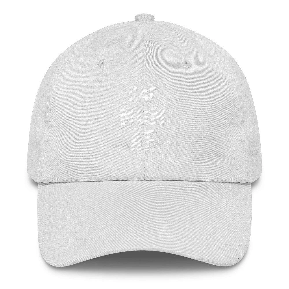 Printful Hat | Cat Mom AF | Classic Dad Cap